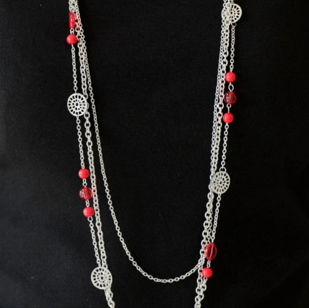 Paparazzi Pretty Pop-Tastic! Red Necklace